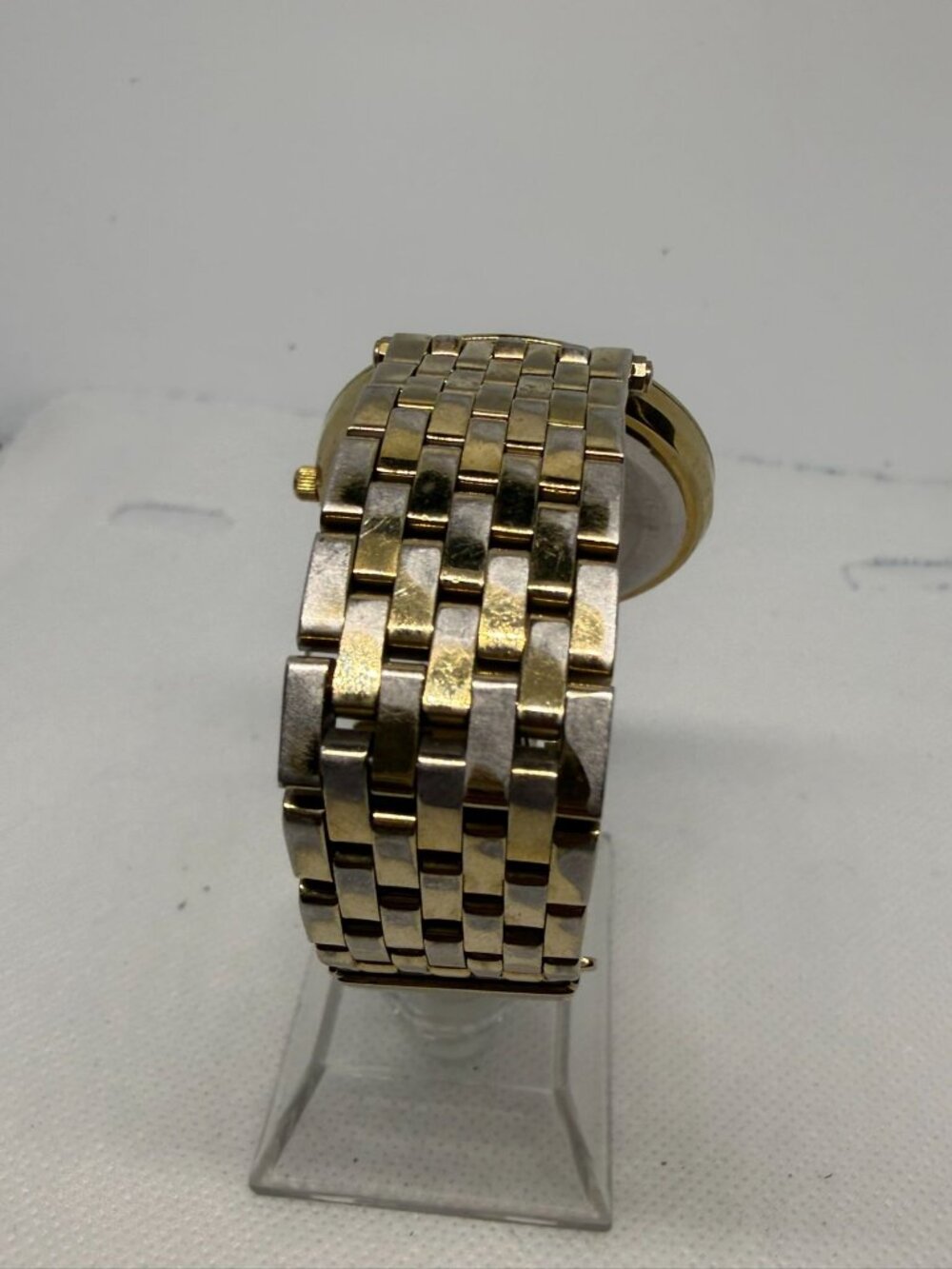 Michael Kors Darci MK3406 Women Gold-Tone Crystal Bezel Blue Dial Watch - Picture 5 of 12